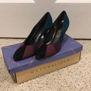 Naturalizer Suede Heeled Shoes